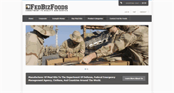 Desktop Screenshot of fedbizfoods.com